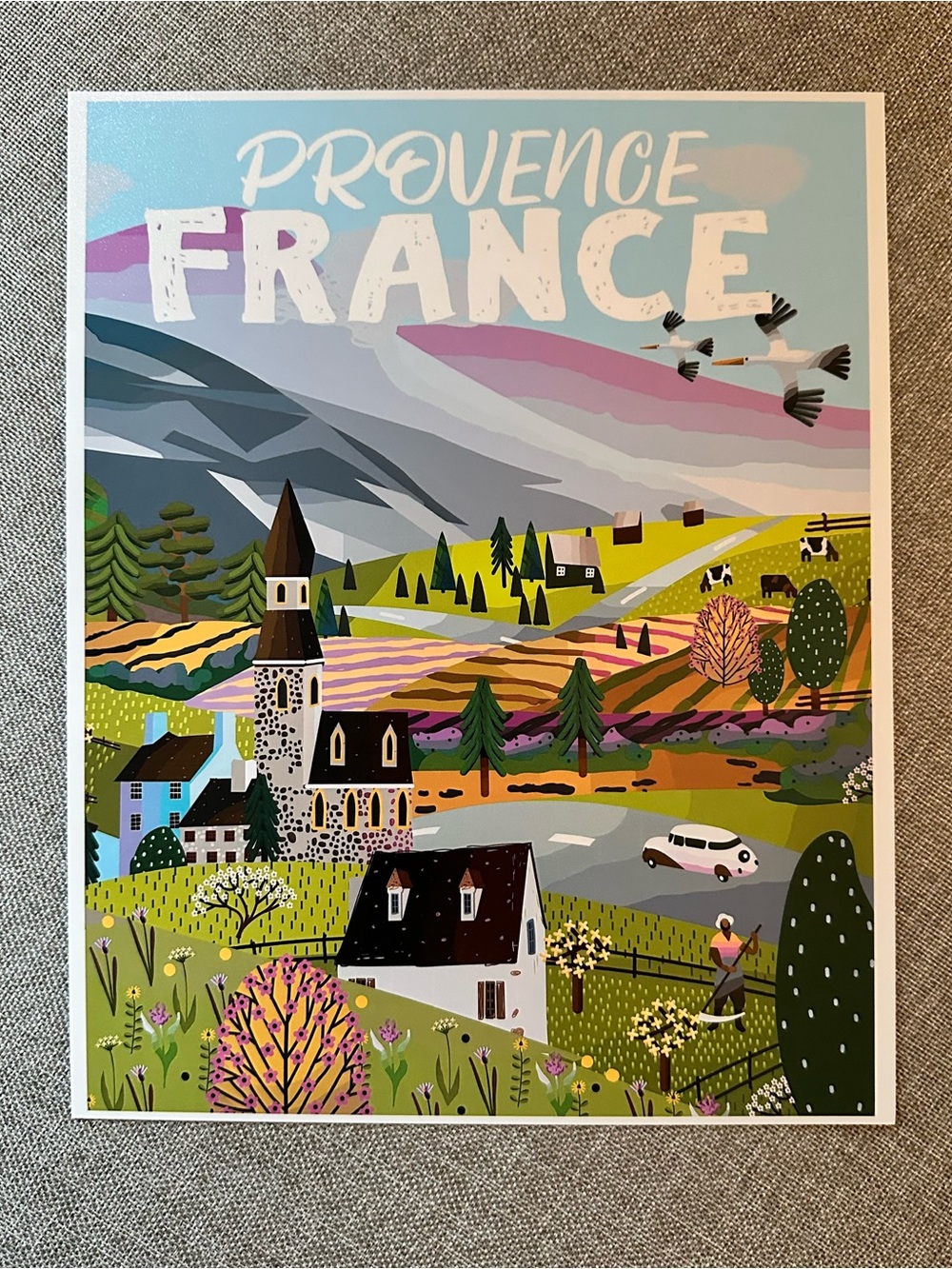 Provence France Travel Art Print